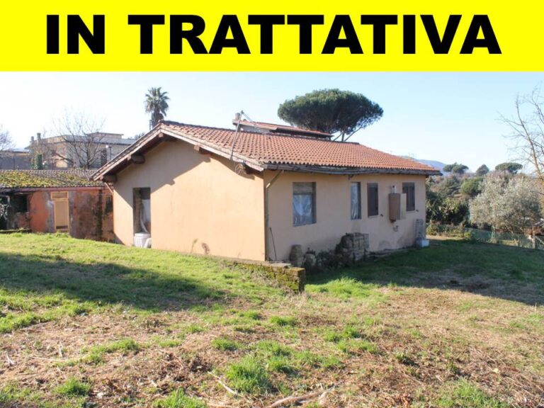 Casa indipendente con depandance in vendita tra Zagarolo e San Cesareo